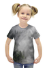 Заказать детскую футболку в Москве. Футболка с полной запечаткой для девочек Лес Австрии от Олег Алиев - готовые дизайны и нанесение принтов.