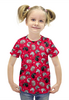 Заказать детскую футболку в Москве. Футболка с полной запечаткой для девочек ЗВЕЗДНЫЕ ЛОШАДКИ от ELENA ZHARINOVA - готовые дизайны и нанесение принтов.