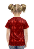 Заказать детскую футболку в Москве. Футболка с полной запечаткой для девочек Оленёнок и олени от nadegda - готовые дизайны и нанесение принтов.