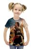 Заказать детскую футболку в Москве. Футболка с полной запечаткой для девочек Принц Персии от skynatural - готовые дизайны и нанесение принтов.