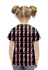Заказать детскую футболку в Москве. Футболка с полной запечаткой для девочек  Клубничный коктейль  от Stil na yarkosti - готовые дизайны и нанесение принтов.