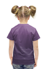 Заказать детскую футболку в Москве. Футболка с полной запечаткой для девочек Собачка от T-shirt print  - готовые дизайны и нанесение принтов.