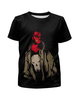 Заказать детскую футболку в Москве. Футболка с полной запечаткой для девочек Hellboy от scoopysmith - готовые дизайны и нанесение принтов.