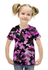 Заказать детскую футболку в Москве. Футболка с полной запечаткой для девочек Фиолетовенькая штучка от mistral3000@mail.ru - готовые дизайны и нанесение принтов.