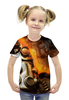 Заказать детскую футболку в Москве. Футболка с полной запечаткой для девочек Fallout от Дмитрий Тарасов - готовые дизайны и нанесение принтов.