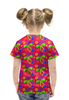 Заказать детскую футболку в Москве. Футболка с полной запечаткой для девочек Рукодельница от Ольга - готовые дизайны и нанесение принтов.