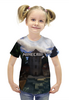 Заказать детскую футболку в Москве. Футболка с полной запечаткой для девочек MINECRAFT от vista12761@rambler.ru - готовые дизайны и нанесение принтов.