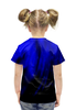 Заказать детскую футболку в Москве. Футболка с полной запечаткой для девочек Бездна от THE_NISE  - готовые дизайны и нанесение принтов.