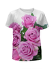 Заказать детскую футболку в Москве. Футболка с полной запечаткой для девочек Букет роз от THE_NISE  - готовые дизайны и нанесение принтов.