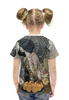 Заказать детскую футболку в Москве. Футболка с полной запечаткой для девочек Италия от Alexandra Belyavskaya - готовые дизайны и нанесение принтов.