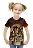 Заказать детскую футболку в Москве. Футболка с полной запечаткой для девочек Гробница от ПРИНТЫ ПЕЧАТЬ  - готовые дизайны и нанесение принтов.