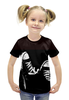 Заказать детскую футболку в Москве. Футболка с полной запечаткой для девочек Converse от Artemio Vicol - готовые дизайны и нанесение принтов.
