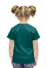 Заказать детскую футболку в Москве. Футболка с полной запечаткой для девочек Dance  от T-shirt print  - готовые дизайны и нанесение принтов.