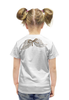 Заказать детскую футболку в Москве. Футболка с полной запечаткой для девочек Снежный ангел от anastasia_ketova@mail.ru - готовые дизайны и нанесение принтов.