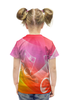 Заказать детскую футболку в Москве. Футболка с полной запечаткой для девочек Музыка от THE_NISE  - готовые дизайны и нанесение принтов.