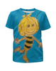 Заказать детскую футболку в Москве. Футболка с полной запечаткой для девочек Пчелка от mrs-snit@yandex.ru - готовые дизайны и нанесение принтов.
