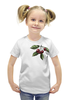 Заказать детскую футболку в Москве. Футболка с полной запечаткой для девочек Вишенка от Жанна - готовые дизайны и нанесение принтов.