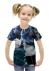 Заказать детскую футболку в Москве. Футболка с полной запечаткой для девочек Behemoth Art от Aleksey Rovensky - готовые дизайны и нанесение принтов.