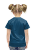 Заказать детскую футболку в Москве. Футболка с полной запечаткой для девочек Машина от galaxy secret - готовые дизайны и нанесение принтов.