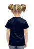 Заказать детскую футболку в Москве. Футболка с полной запечаткой для девочек Неоновые квадраты от galaxy secret - готовые дизайны и нанесение принтов.