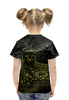 Заказать детскую футболку в Москве. Футболка с полной запечаткой для девочек Гепард от hontor - готовые дизайны и нанесение принтов.