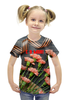 Заказать детскую футболку в Москве. Футболка с полной запечаткой для девочек 9 мая от THE_NISE  - готовые дизайны и нанесение принтов.