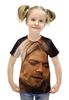 Заказать детскую футболку в Москве. Футболка с полной запечаткой для девочек kurt cobain  от rancid - готовые дизайны и нанесение принтов.