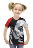 Заказать детскую футболку в Москве. Футболка с полной запечаткой для девочек Сальвадор Дали от thegallery - готовые дизайны и нанесение принтов.