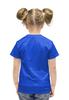 Заказать детскую футболку в Москве. Футболка с полной запечаткой для девочек Горы у берега от THE_NISE  - готовые дизайны и нанесение принтов.