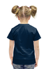 Заказать детскую футболку в Москве. Футболка с полной запечаткой для девочек В космосе  от ПРИНТЫ ПЕЧАТЬ  - готовые дизайны и нанесение принтов.