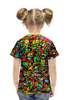Заказать детскую футболку в Москве. Футболка с полной запечаткой для девочек mr3d`v---=' от Vadim Koval - готовые дизайны и нанесение принтов.