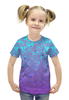 Заказать детскую футболку в Москве. Футболка с полной запечаткой для девочек Мираж от Ирина - готовые дизайны и нанесение принтов.