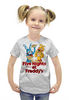 Заказать детскую футболку в Москве. Футболка с полной запечаткой для девочек ✪Five Nights at Freddy's✪ от balden - готовые дизайны и нанесение принтов.