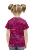 Заказать детскую футболку в Москве. Футболка с полной запечаткой для девочек Привет от valezar - готовые дизайны и нанесение принтов.