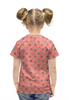 Заказать детскую футболку в Москве. Футболка с полной запечаткой для девочек Кошки и цветы от bd-art  - готовые дизайны и нанесение принтов.