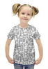 Заказать детскую футболку в Москве. Футболка с полной запечаткой для девочек Городской пейзаж от axenova-n@yandex.ru - готовые дизайны и нанесение принтов.
