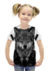 Заказать детскую футболку в Москве. Футболка с полной запечаткой для девочек Хитман от printik - готовые дизайны и нанесение принтов.