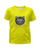 Заказать детскую футболку в Москве. Футболка с полной запечаткой для девочек  кошка от THE_NISE  - готовые дизайны и нанесение принтов.