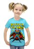 Заказать детскую футболку в Москве. Футболка с полной запечаткой для девочек Доктор Стрэндж  от geekbox - готовые дизайны и нанесение принтов.