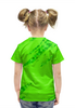 Заказать детскую футболку в Москве. Футболка с полной запечаткой для девочек MINECRAFT CREEPER от weeert - готовые дизайны и нанесение принтов.