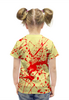 Заказать детскую футболку в Москве. Футболка с полной запечаткой для девочек FNAF - Foxy от weeert - готовые дизайны и нанесение принтов.