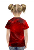Заказать детскую футболку в Москве. Футболка с полной запечаткой для девочек GENSHIN IMPACT от geekbox - готовые дизайны и нанесение принтов.