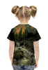 Заказать детскую футболку в Москве. Футболка с полной запечаткой для девочек Природа от THE_NISE  - готовые дизайны и нанесение принтов.