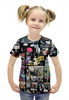 Заказать детскую футболку в Москве. Футболка с полной запечаткой для девочек Академия Амбрелла от geekbox - готовые дизайны и нанесение принтов.