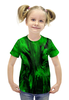Заказать детскую футболку в Москве. Футболка с полной запечаткой для девочек Взрыв от THE_NISE  - готовые дизайны и нанесение принтов.