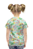 Заказать детскую футболку в Москве. Футболка с полной запечаткой для девочек русалка от THE_NISE  - готовые дизайны и нанесение принтов.