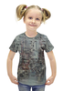 Заказать детскую футболку в Москве. Футболка с полной запечаткой для девочек Цифры от Apfelbaum - готовые дизайны и нанесение принтов.