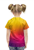 Заказать детскую футболку в Москве. Футболка с полной запечаткой для девочек Леон  от queen  - готовые дизайны и нанесение принтов.