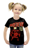 Заказать детскую футболку в Москве. Футболка с полной запечаткой для девочек Сорвиголова от geekbox - готовые дизайны и нанесение принтов.