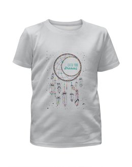 Заказать детскую футболку в Москве. Футболка с полной запечаткой для девочек Ловец снов от THE_NISE  - готовые дизайны и нанесение принтов.